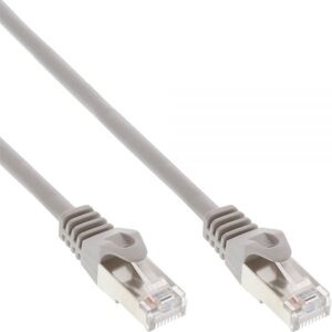 InLine Patchcord F/UTP, Cat.5e, szary, 0.3m (72533L)