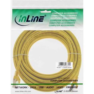 InLine Patchcord SF/UTP Cat.5e, żółty 50m (72555Y)