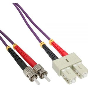InLine Patchcord światłowodowy SC/ST, 50/125µm, OM4 10m (82510P)