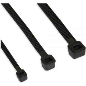 Organizer InLine Opaska zaciskowa Czarny 100 sztuk  (59963J)