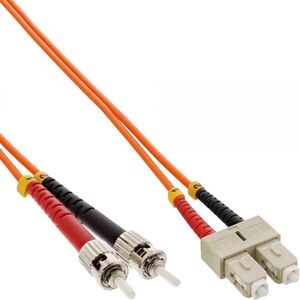 InLine Patchcord światłowodowy SC/ST, 50/125µm, OM2, 2m (82502)