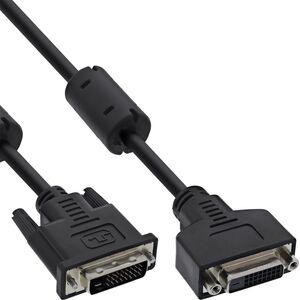 Kabel InLine DVI-D - DVI-D 2m czarny (17773)