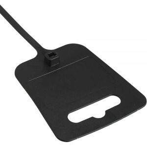 Organizer InLine Opaska zaciskowa Czarny 100 sztuk  (59967J)