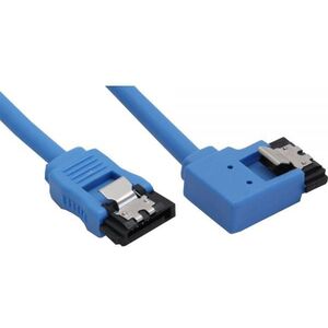 InLine SATA - SATA, 0.5m, Niebieski (27705L)