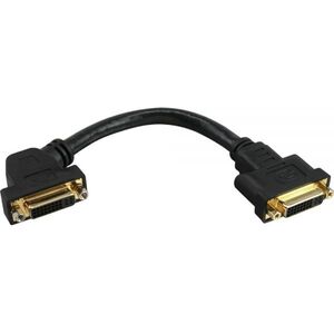 Adapter AV InLine DVI-I - DVI-I czarny (17301G)
