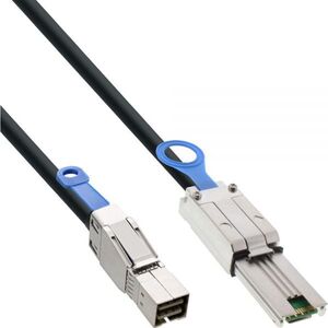 InLine SFF 8644 - SFF 8088, 1m, Czarny (27639B)