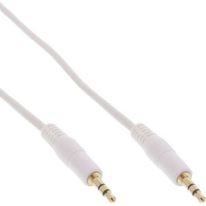 Kabel InLine Jack 3.5mm - Jack 3.5mm 1.5m biały (99932W)