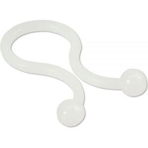 Organizer InLine Linka zaciskowa Biały 10 sztuk  (59966E)