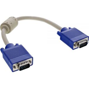 Kabel InLine D-Sub (VGA) - D-Sub (VGA) 0.3m niebieski (17803)
