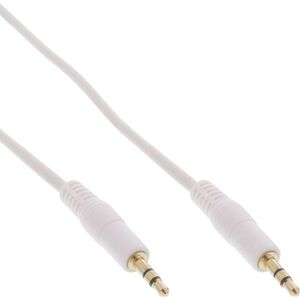Kabel InLine Jack 3.5mm - Jack 3.5mm 3m biały (99938W)