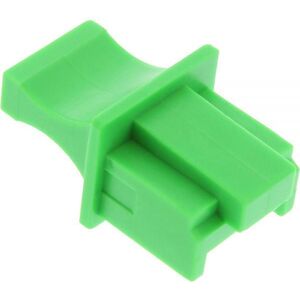 InLine Osłona przeciwkurzowa do gniazda RJ45 zielona 100szt. (59942F)