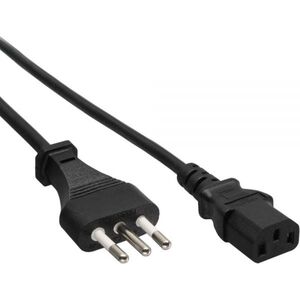 Kabel zasilający InLine Typ L - IEC C13 connector (16652I)