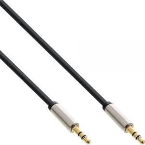 Kabel InLine Jack 3.5mm - Jack 3.5mm 5m srebrny (99215)