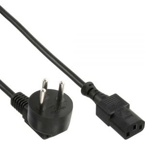 Kabel zasilający InLine Typ H Izrael - IEC connector 1.8m (16652H)
