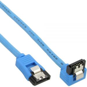 InLine SATA - SATA, 0.15m, Niebieski (27701F)
