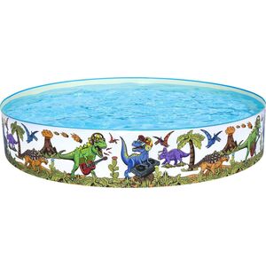 Bestway Basen rozporowy Dinozaury 244cm (55001)