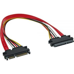 InLine SATA 22-pin - SATA 22-pin, 0.5m, Wielokolorowy (29652B)