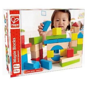 Hape Zestaw kolorowych klocków - HAPE 0409