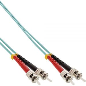 InLine Światłowodowy Duplex Kabel ST/ST 50/125µm OM3 2m - 81502O