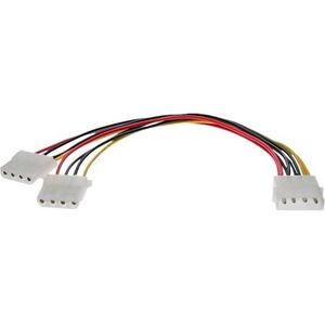 InLine Molex - Molex x2, 0.2m, Wielokolorowy (29659L)