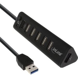 HUB USB InLine 7x USB-A 2.0 (66763)