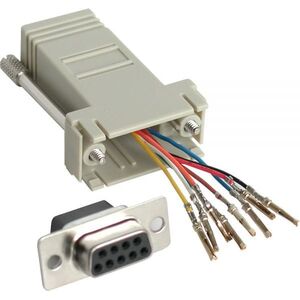 InLine Adapter 9 Pin Sub-D żeński - RJ45 żeński - 68889B