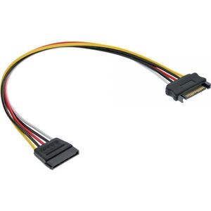 InLine SATA 15-pin - SATA 15-pin, 1m, Wielokolorowy (29651C)