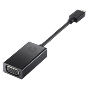 Adapter USB HP USB-C - VGA Czarny  (N9K76AA)