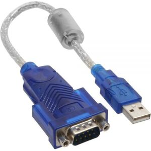 Adapter USB InLine USB - RS-232 Niebieski  (33304D)
