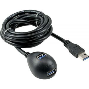 HUB USB InLine 2x USB-A 3.0 (35652)