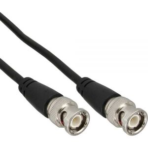 Kabel InLine BNC - BNC 1m czarny (10801)