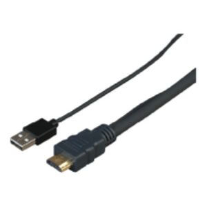 Kabel USB VivoLink USB-A - HDMI 5 m Czarny (PROHDMIUSB5)