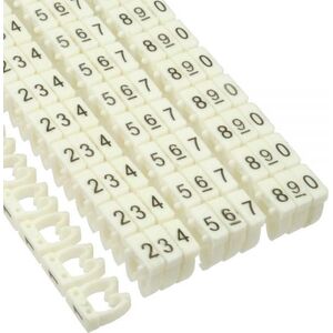 Organizer InLine Znacznik Biały 100 sztuk  (59961H)
