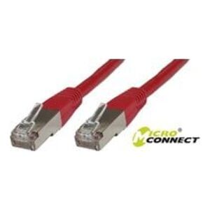 MicroConnect Patchcord, FTP, CAT6, 2m, czerwony (B-FTP602R)