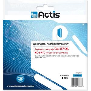 Tusz Actis tusz do drukarki Canon Standard KC-571C cyan