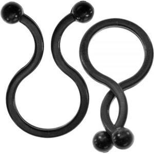 Organizer InLine Linka zaciskowa Czarny 10 sztuk  (59966L)
