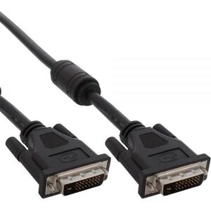 Kabel InLine DVI-D - DVI-D 2m czarny (17772)