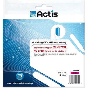 Tusz Actis tusz do drukarki Canon Standard KC-571M magenta