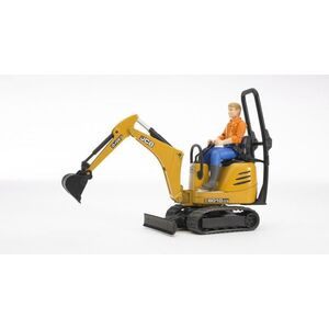 Bruder bworld JCB Micro Excavator 8010 CTS and Man (62002)