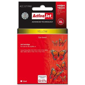 Tusz Activejet tusz ACC-571YNX / CLI-571Y XL (yellow)