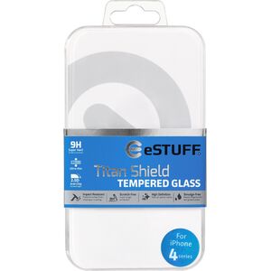 eStuff Szkło TitanShield na iPhone 4/4S - (ES10000)