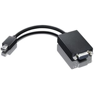 Adapter AV Lenovo DisplayPort Mini - D-Sub (VGA) czarny (0A36579)