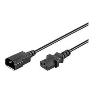 Kabel zasilający MicroConnect Przedłużający C13-C14, 1.8m (PE040618)