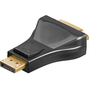 Adapter AV MicroConnect DisplayPort - DVI-D czarny (DPDVI)