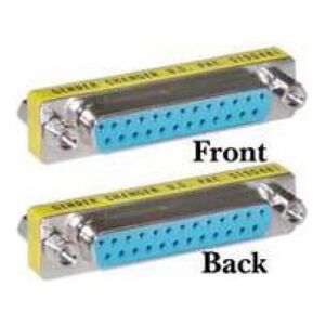 MicroConnect DB-25 - DB-25, Srebrny (MOD25F25F)