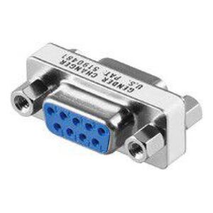 MicroConnect DB-9 - DB-9, Srebrny (MOD9F9F)