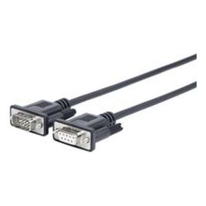 VivoLink DB-9 - DB-9, 3m, Czarny (PRORS3)