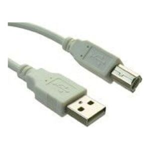 Kabel USB Sandberg USB-A - USB-B 1.8 m Biały (502-78)