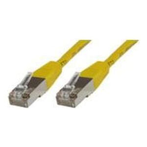 MicroConnect RJ-45/RJ-45 kat.6 0.5m Żółty (SSTP6005Y)