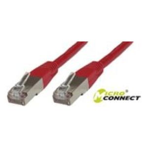 MicroConnect Patchcord STP, CAT6, LSZH, 7m, czerwony (STP607R)